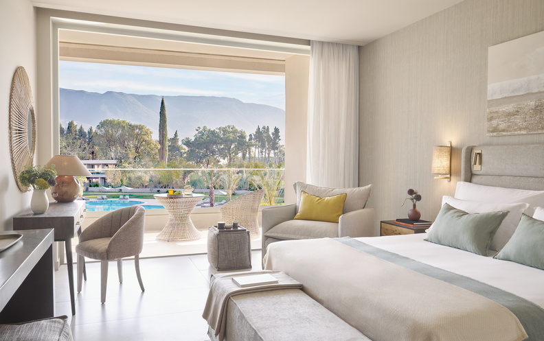 Tiara Holidays - Ikos Odisia - superior double room balcony pool view